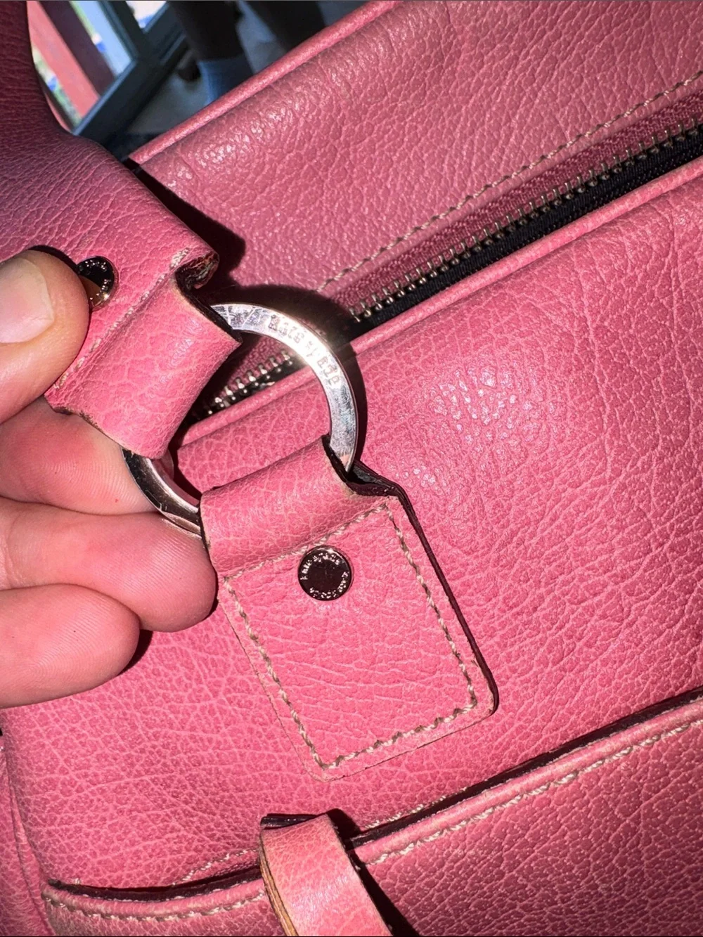 Leather KATE SPADE Women's Pink Leather Shoulder Bag